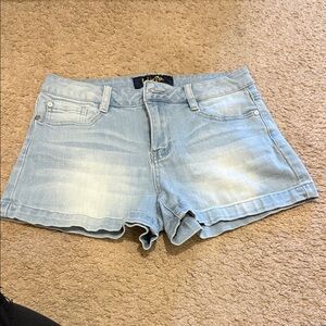 Indigo Rein Light Wash Denim Women's Shorts